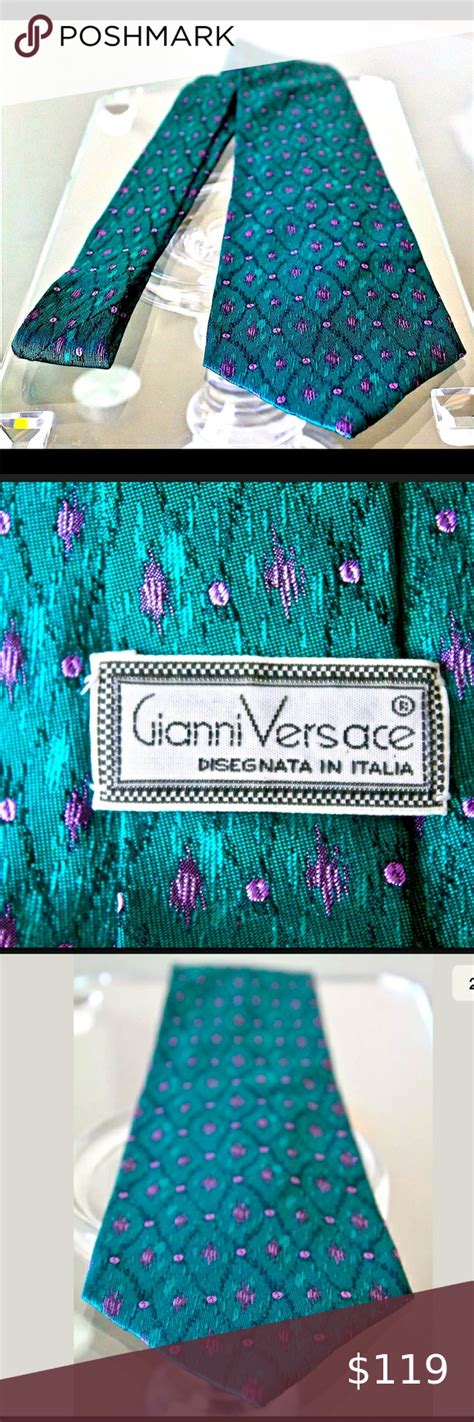 gianni versace mens ties|versace tie vintage.